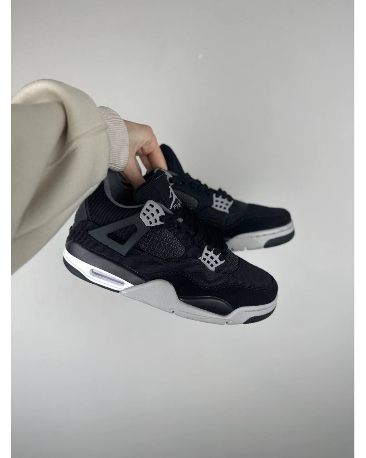Nike Jordan 4 Retro SE Black Canvas
