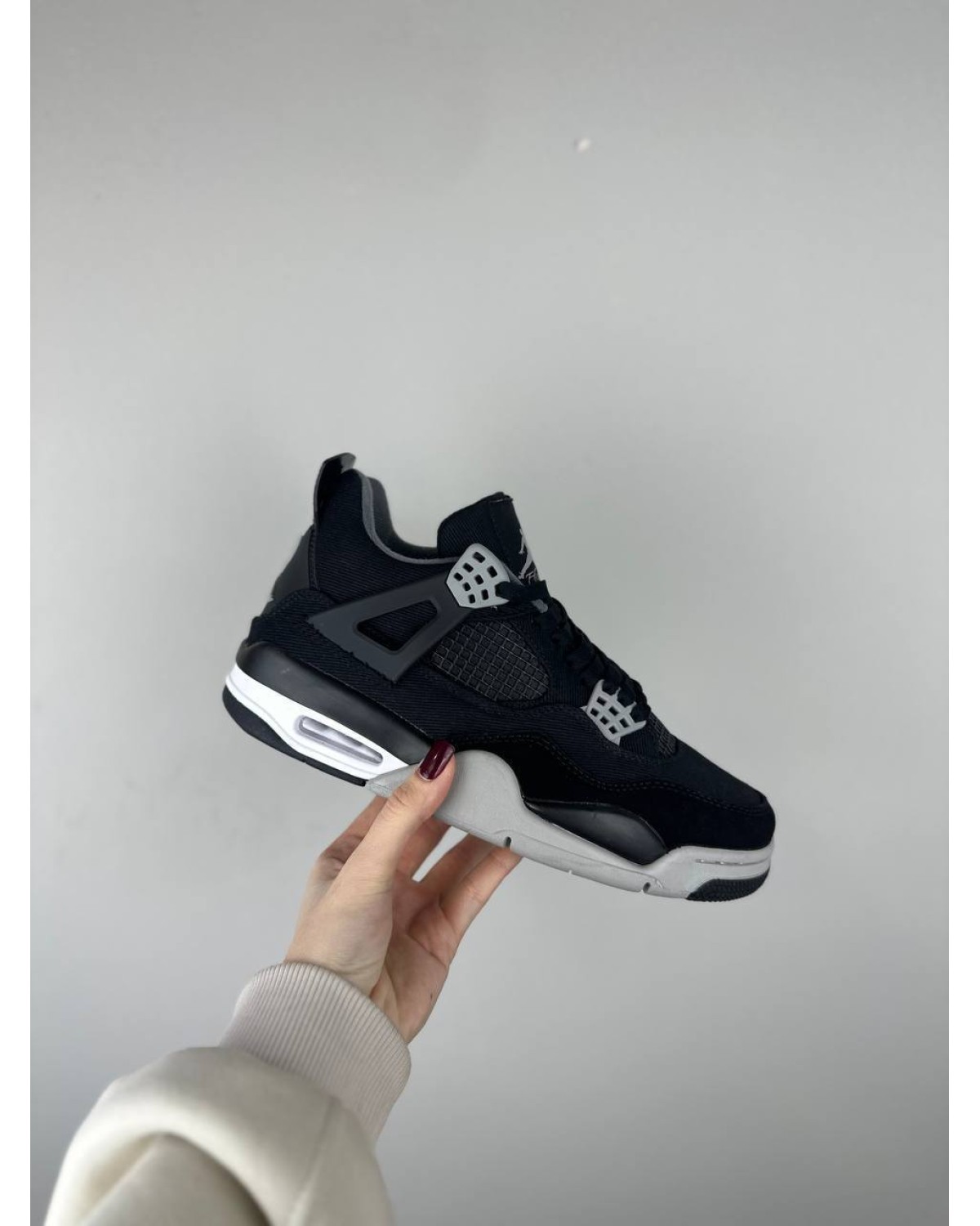 Nike Jordan 4 Retro SE Black Canvas