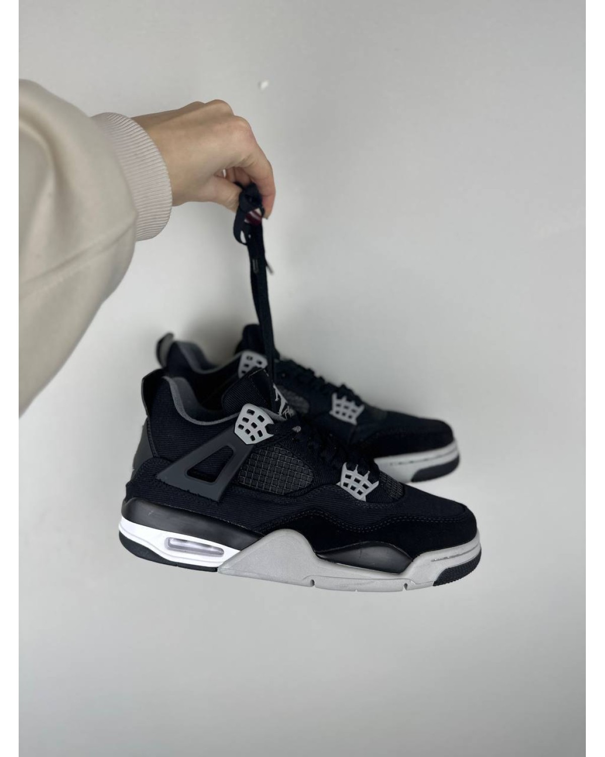 Nike Jordan 4 Retro SE Black Canvas