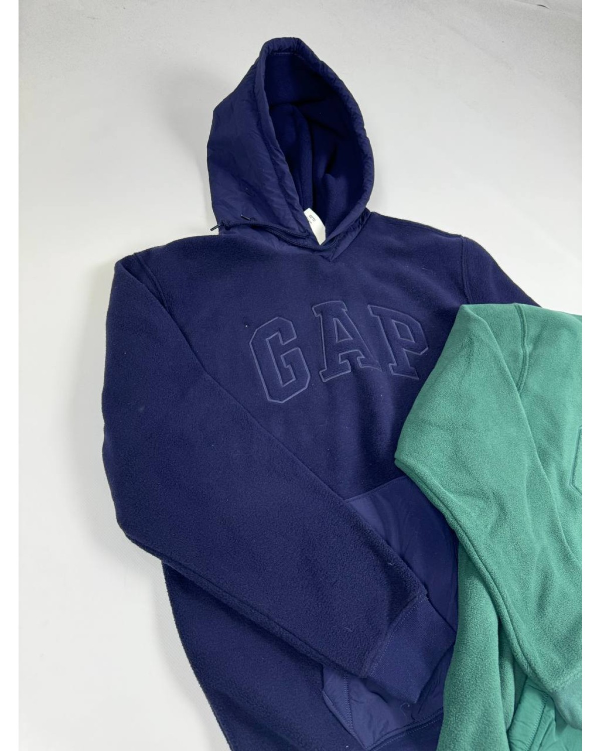 Худі плюш Gap з нейлоном  синє