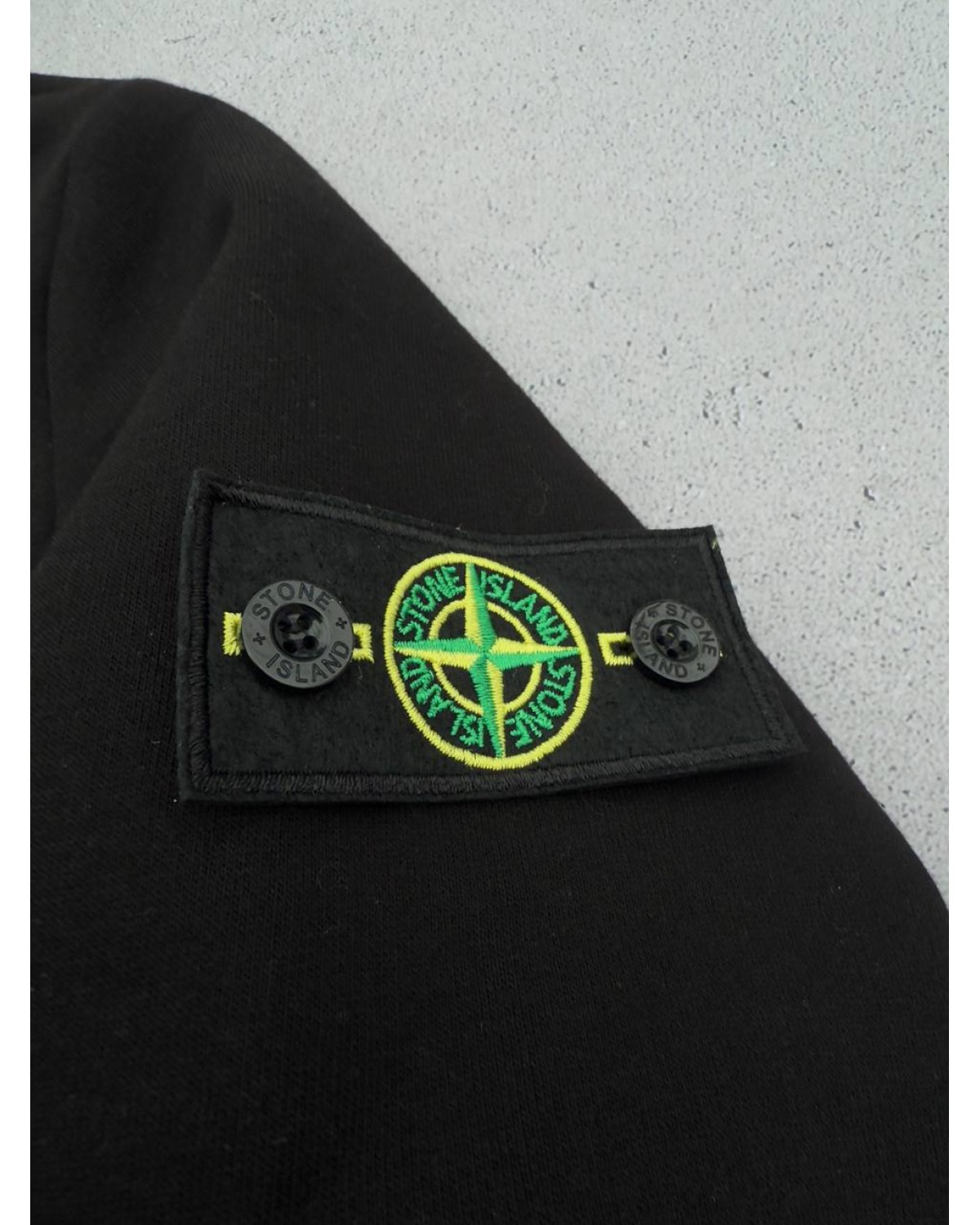 Зіп - худі Stone Island чорний