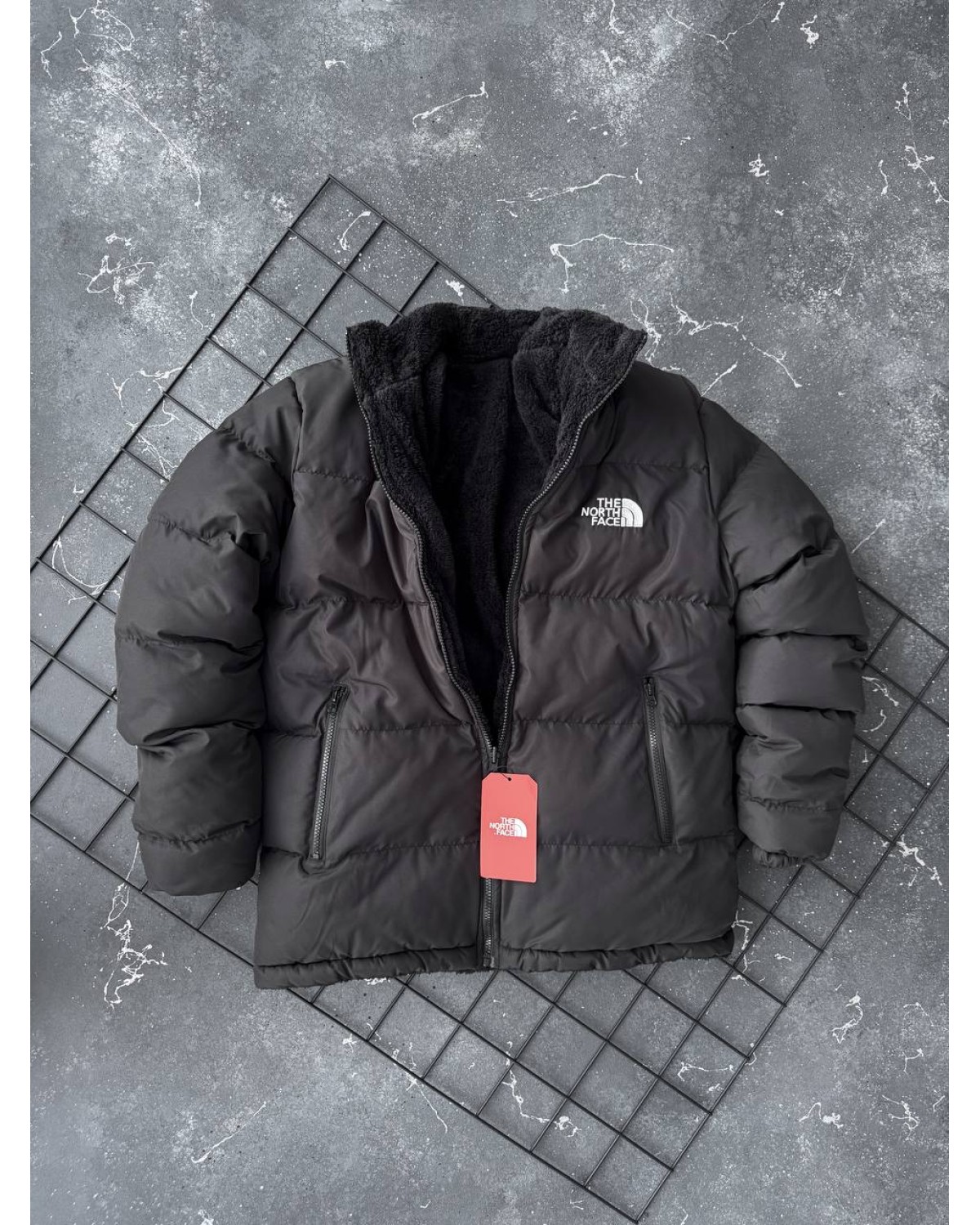 Двостороння куртка The North Face чорна