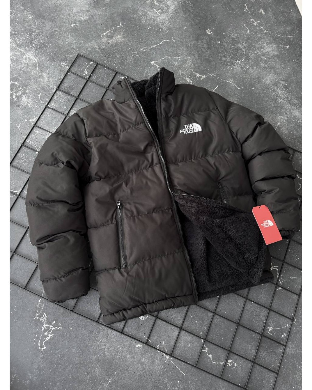 Двостороння куртка The North Face чорна