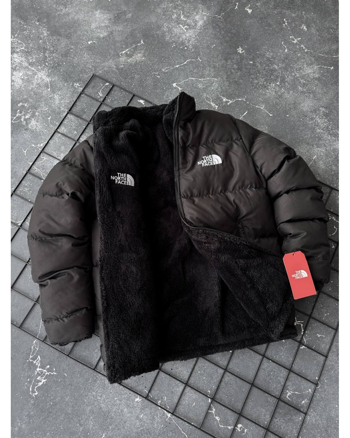 Двостороння куртка The North Face чорна