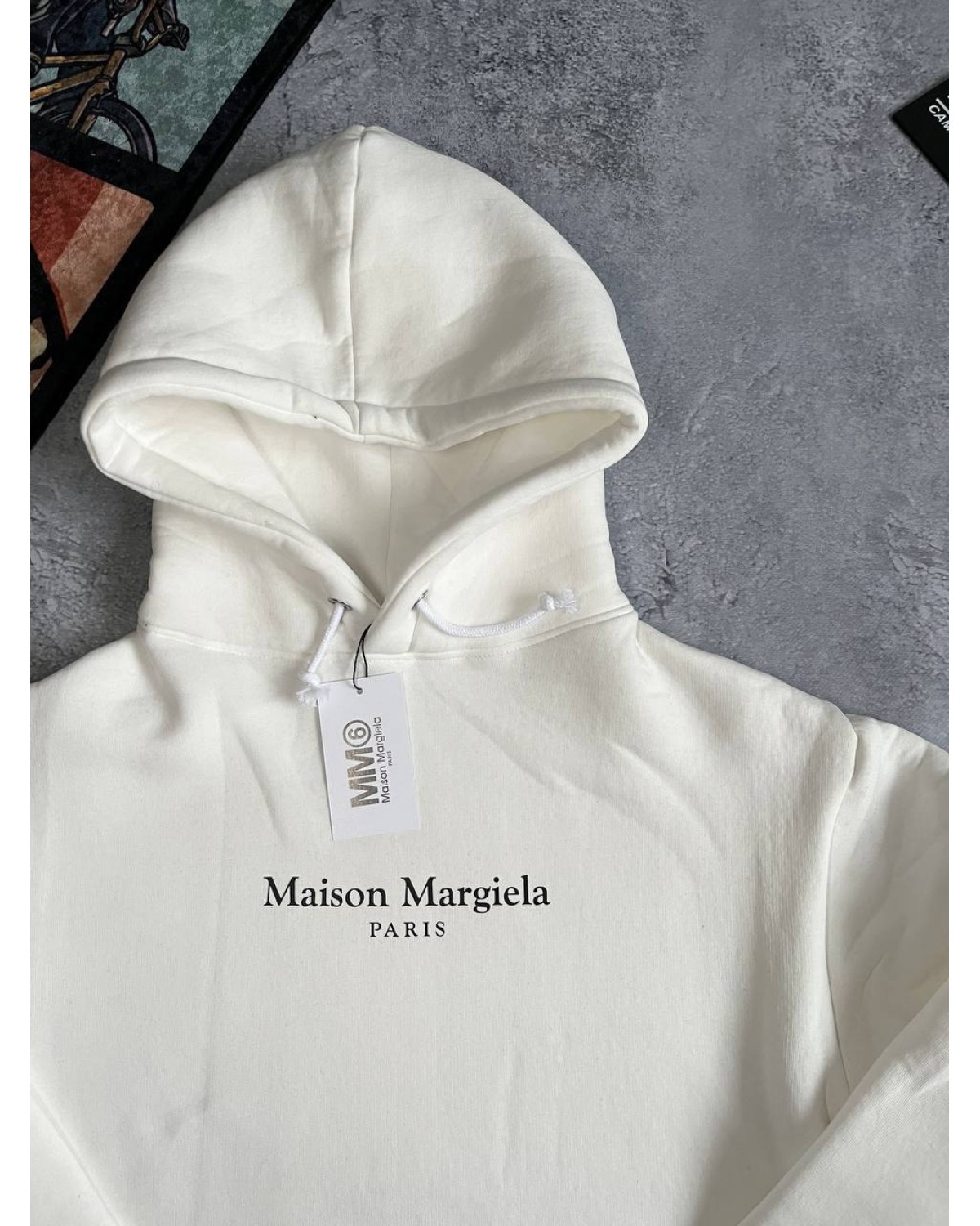 Худі Maison Margiela білий