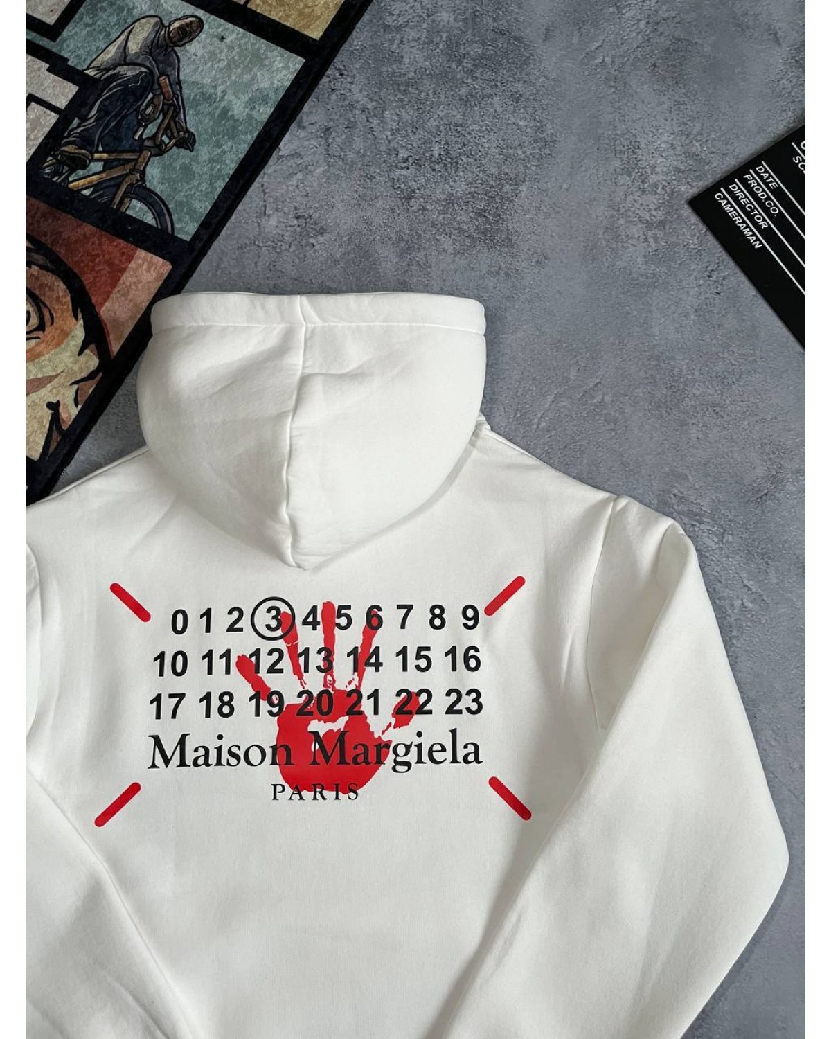 Худі Maison Margiela білий