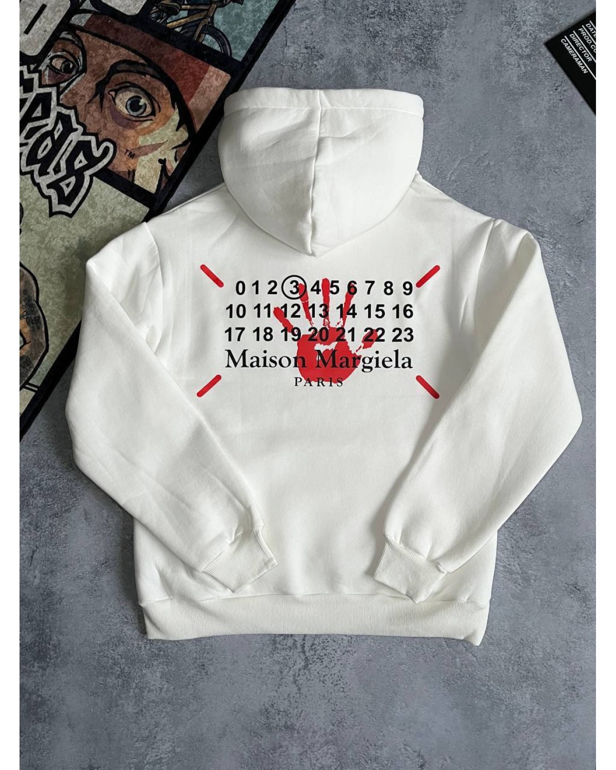 Худі Maison Margiela білий