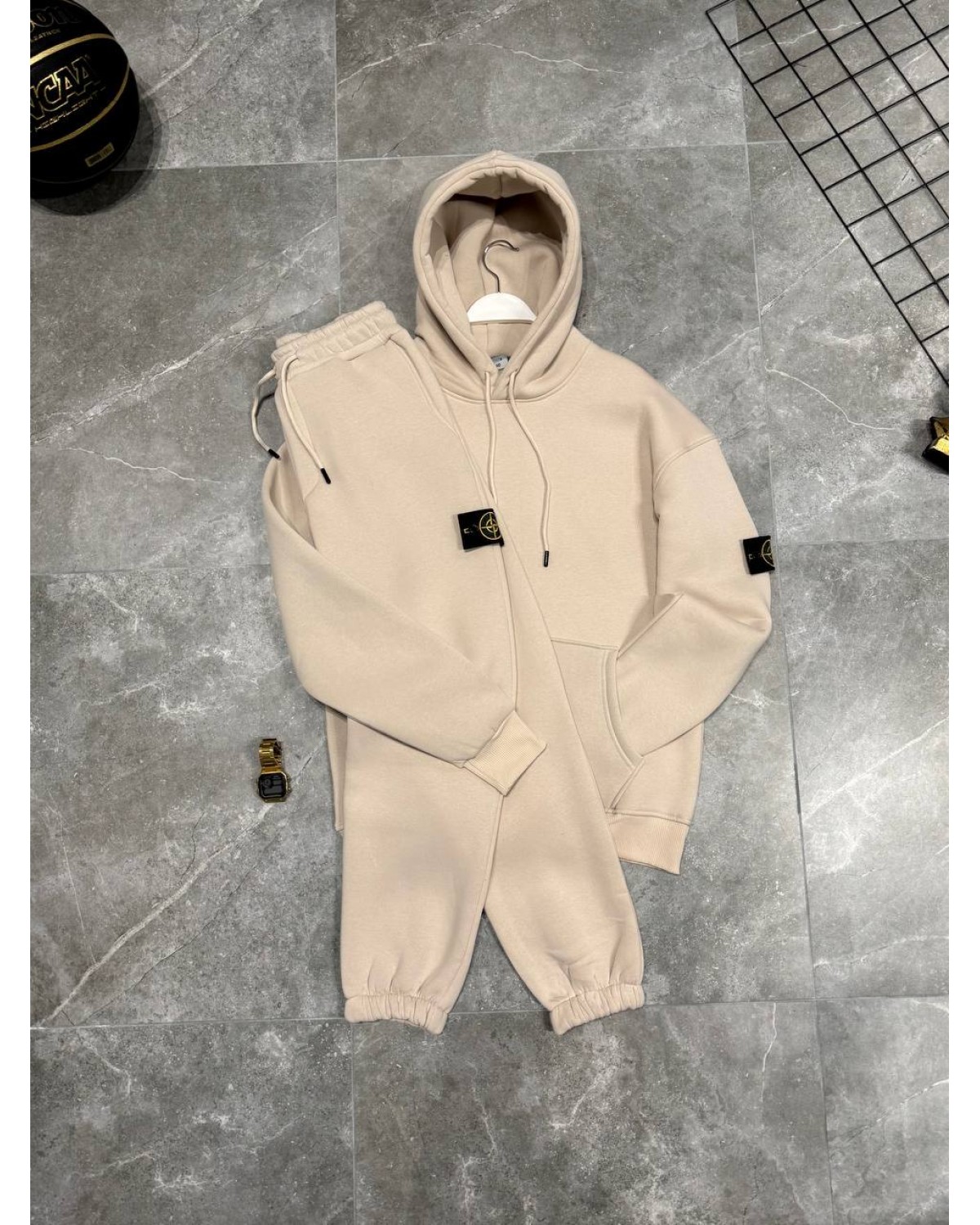 Костюм Stone Island  бежевий