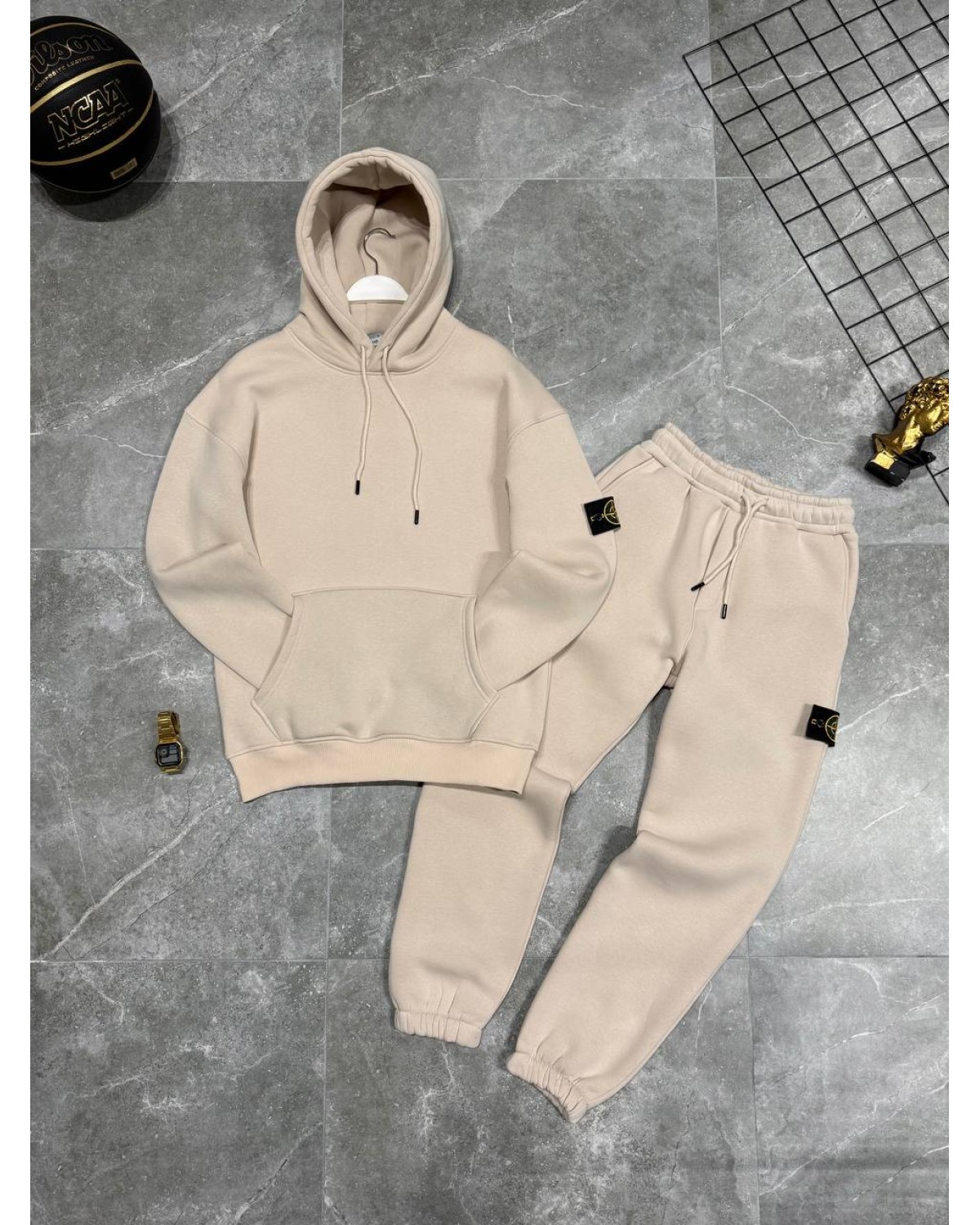 Костюм Stone Island  бежевий