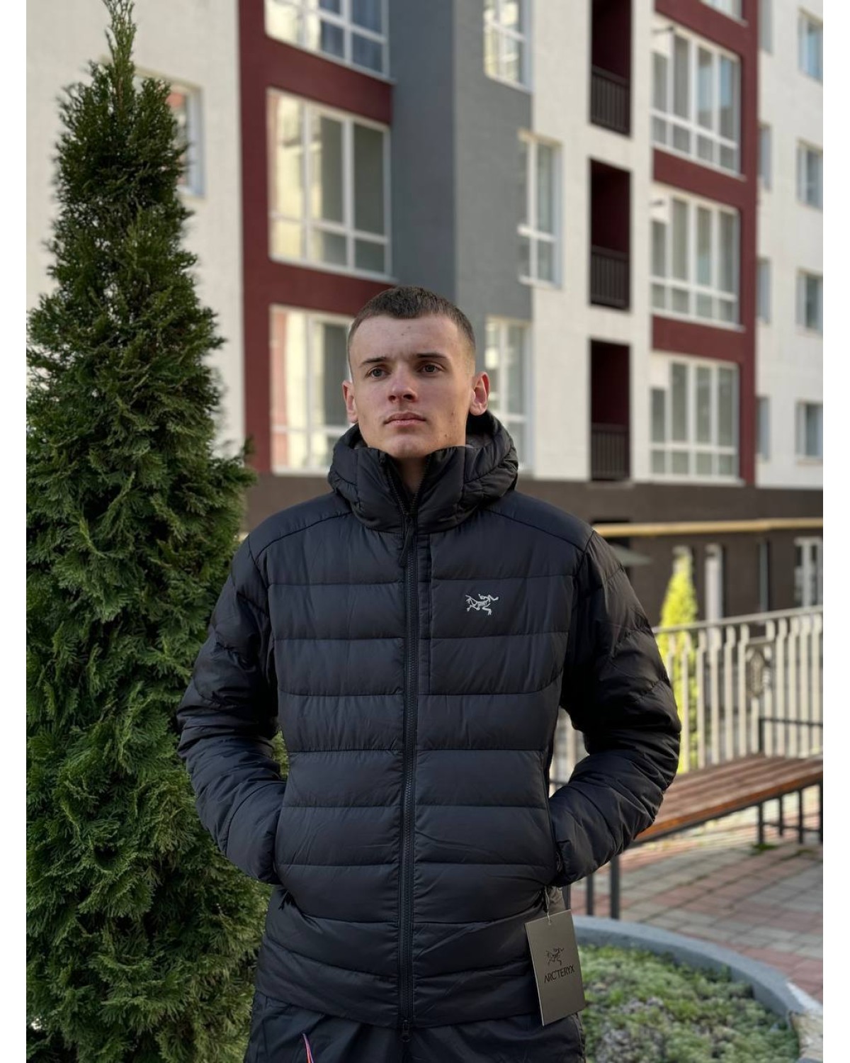 Пуховик Arcteryx Thorium Hoody чорний