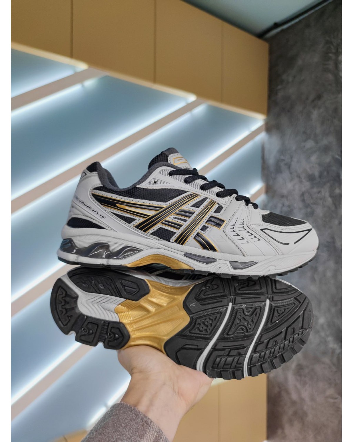 Asics Gel Kayano 14 Termo White-Yellow