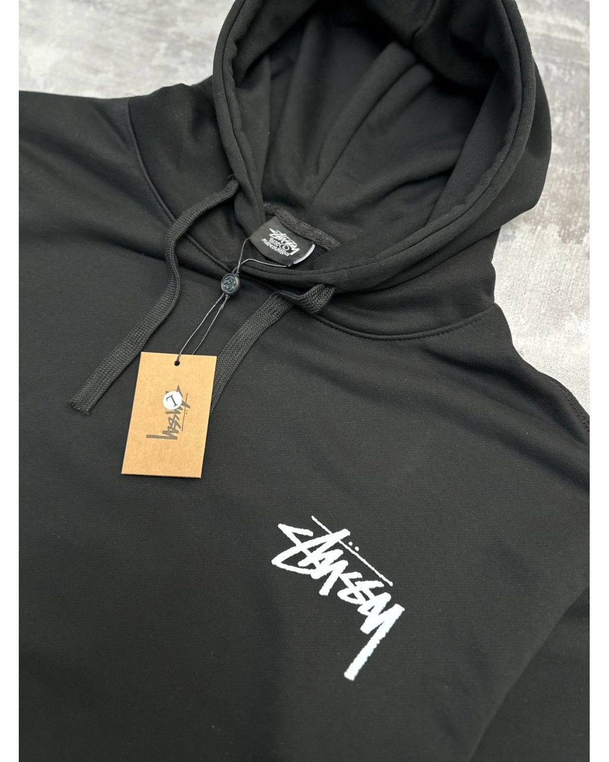 Худі Stussy чорне