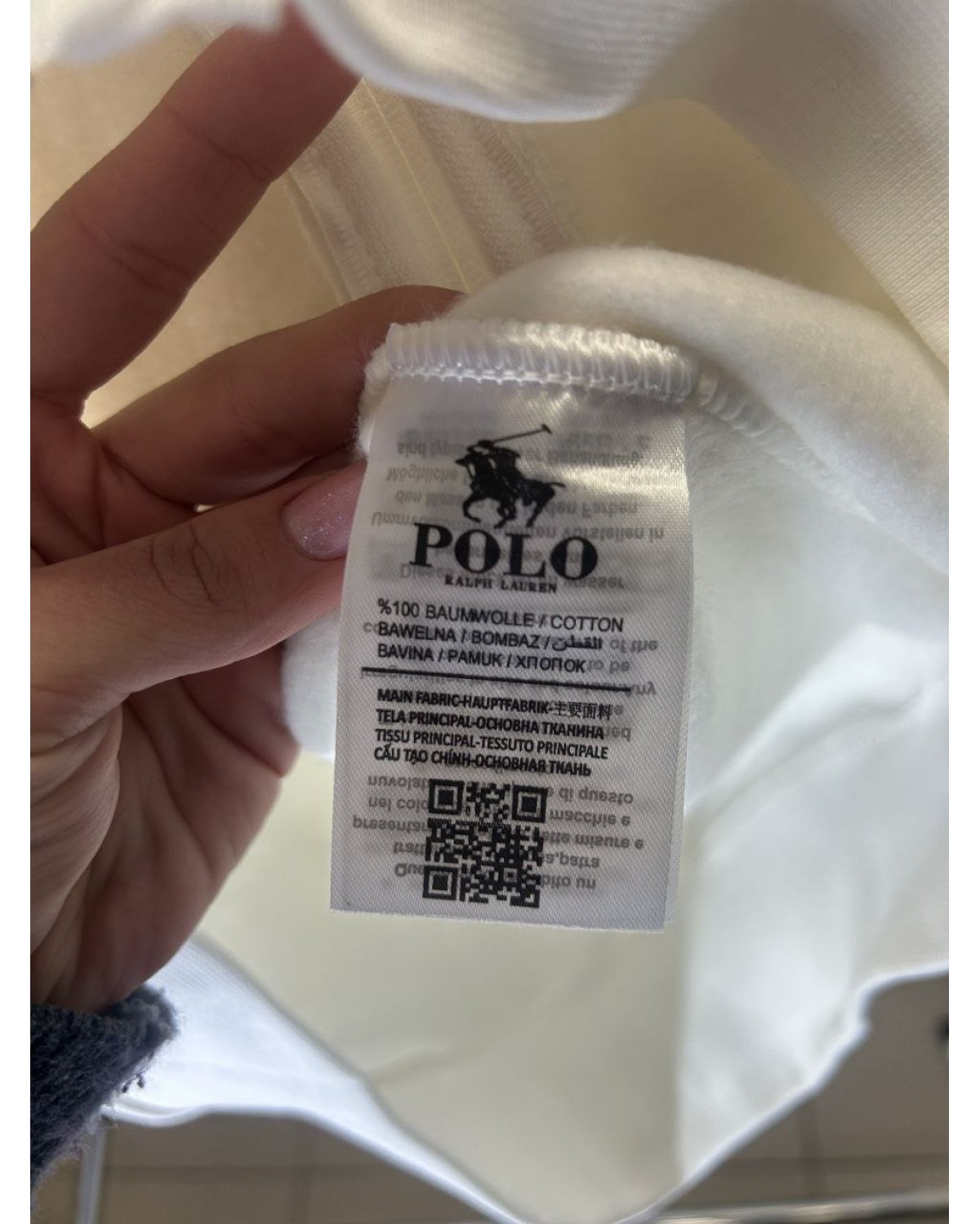 Зіп - худі Polo Ralph Lauren біле