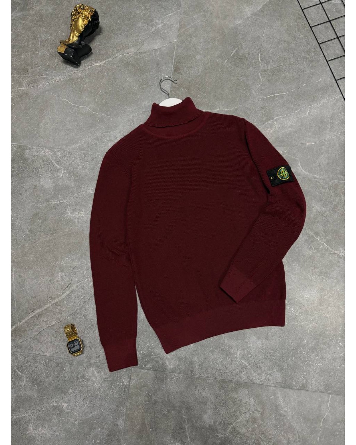 Светер Stone Island червоний