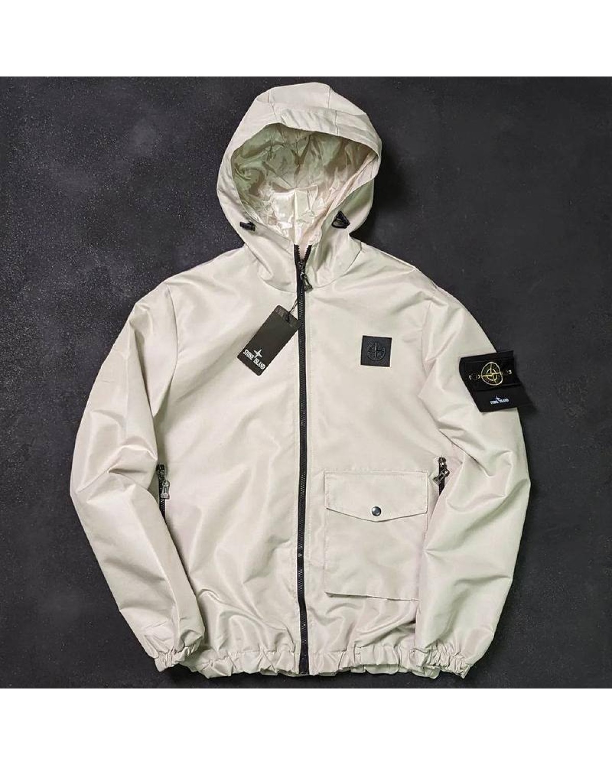 Вітрівка Stone Island бежева