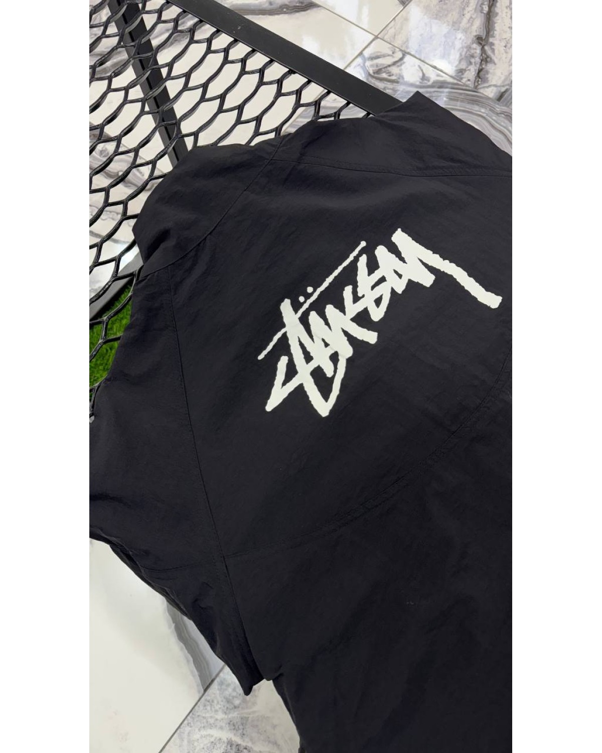 Вітрівка  Nike x Stussy чорна