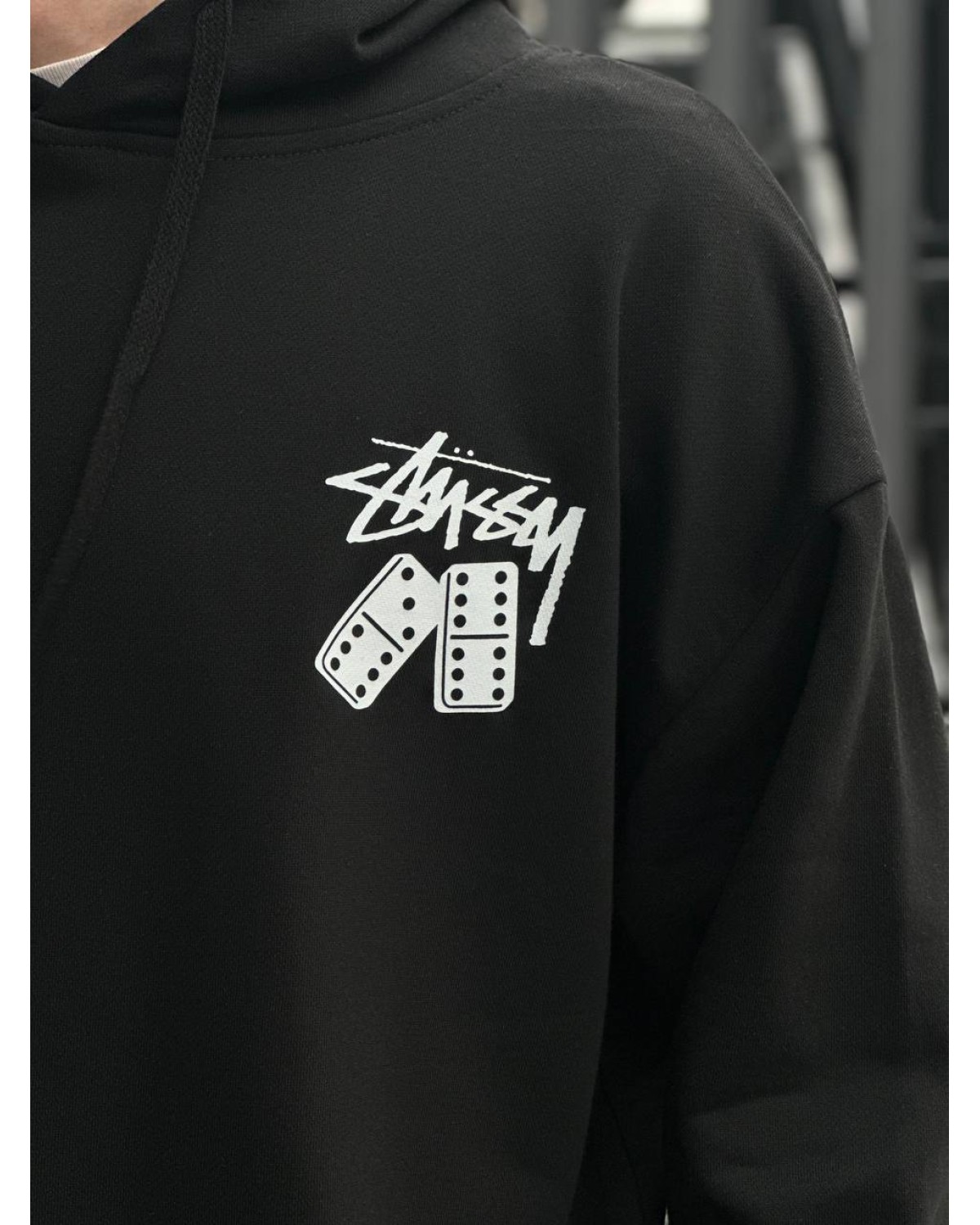 Худі Stussy чорне