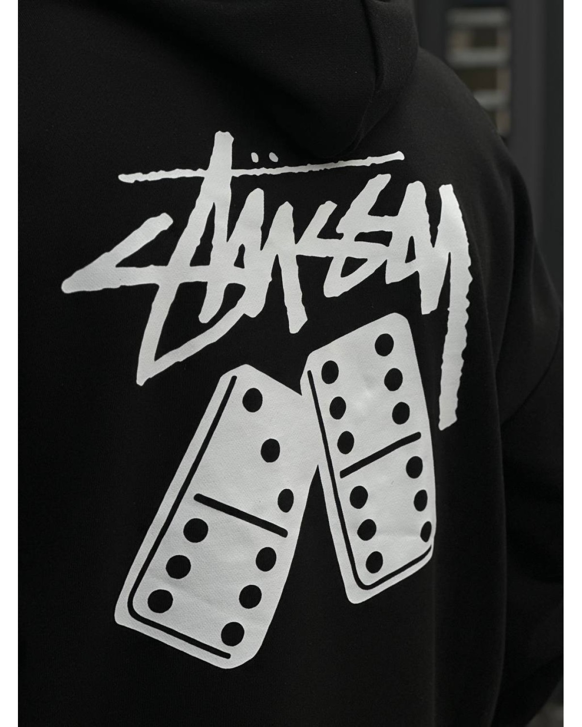 Худі Stussy чорне