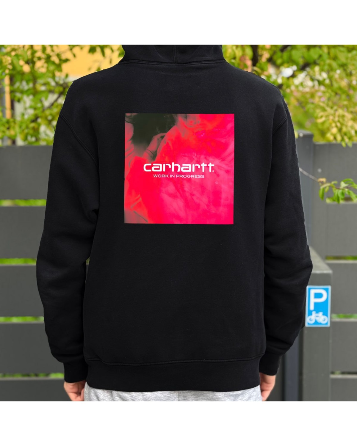 Худі Carhartt Red Gradient