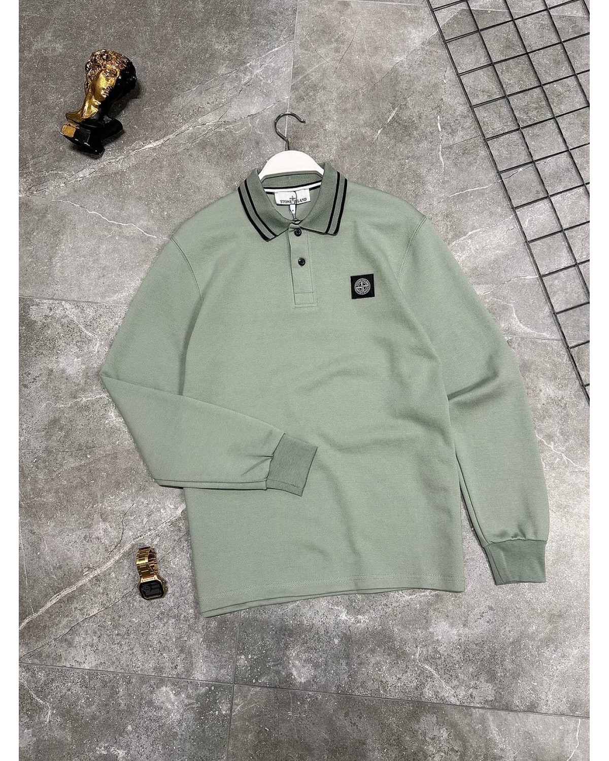 Светр Stone Island м'ятний