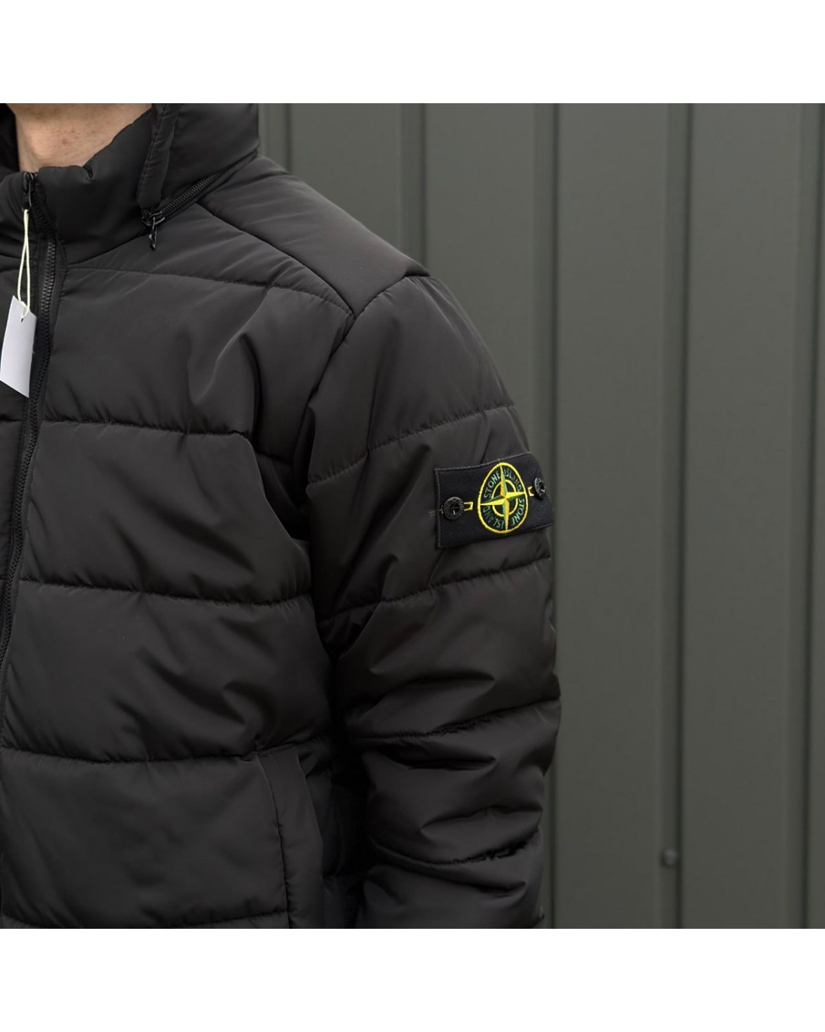 Куртка - пуховий Stone Island Gore-Tex чорна