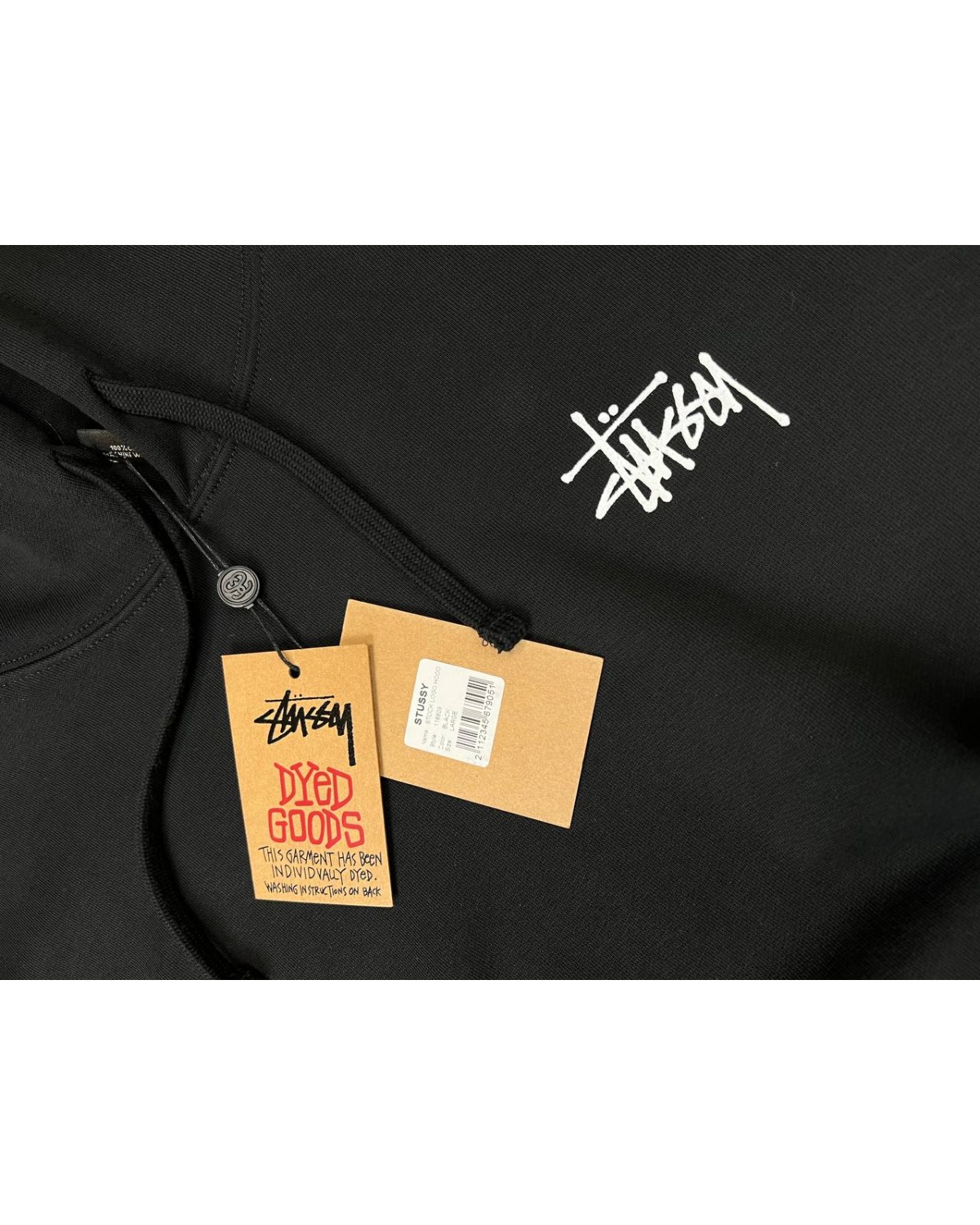 Худі Stussy чорний