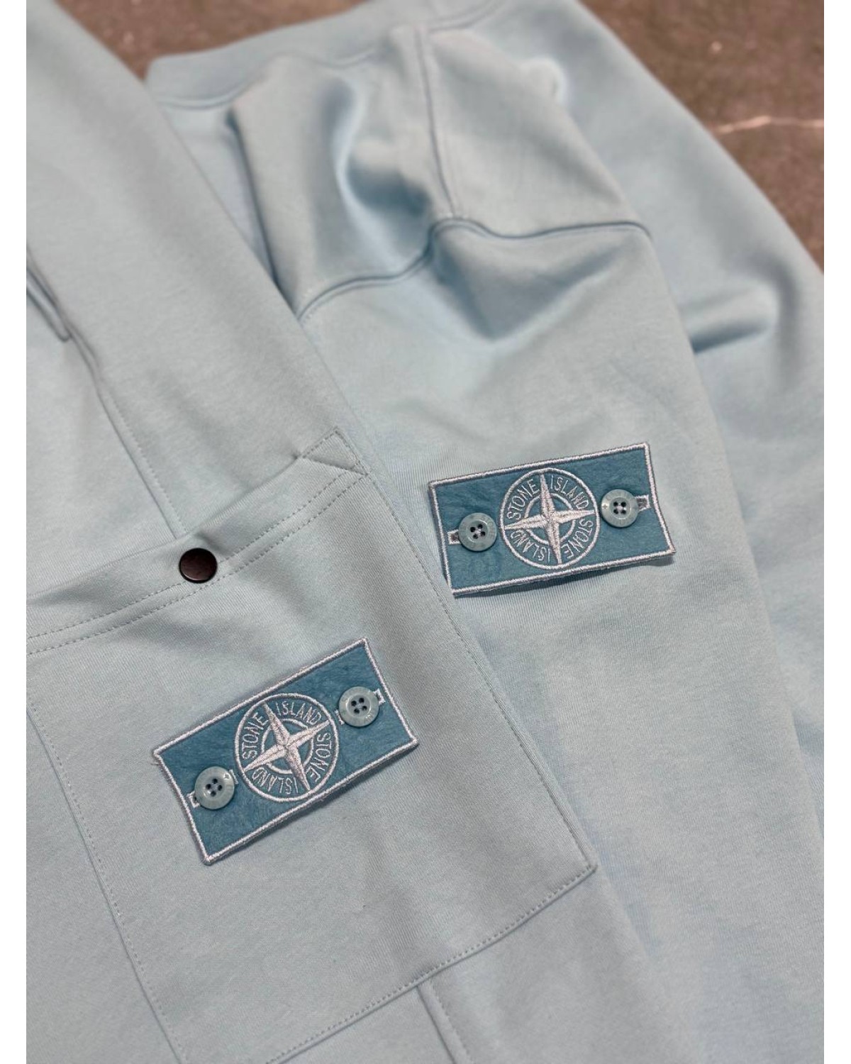 Костюм Stone Island блакитний