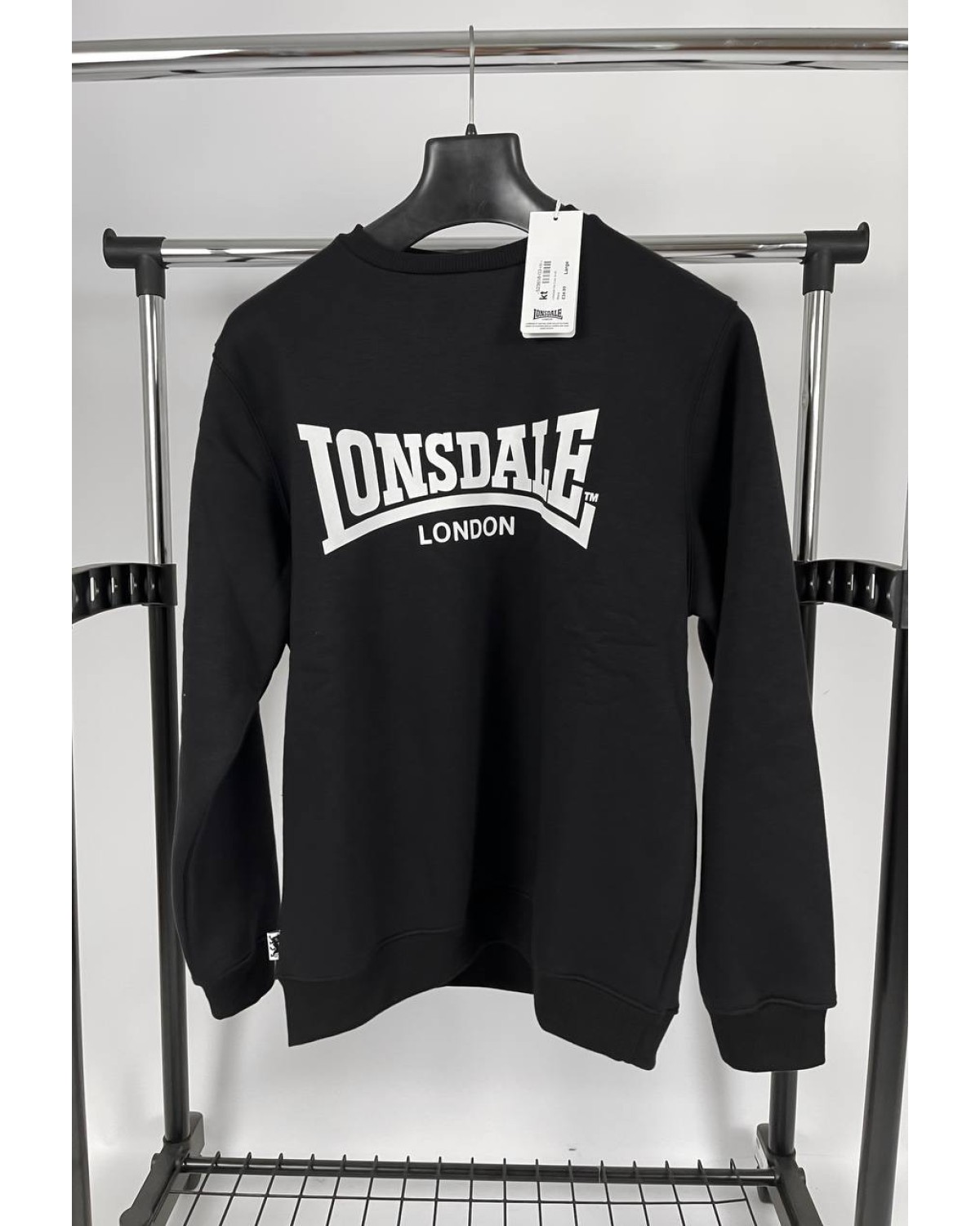 Світшот  Lonsdale чорний