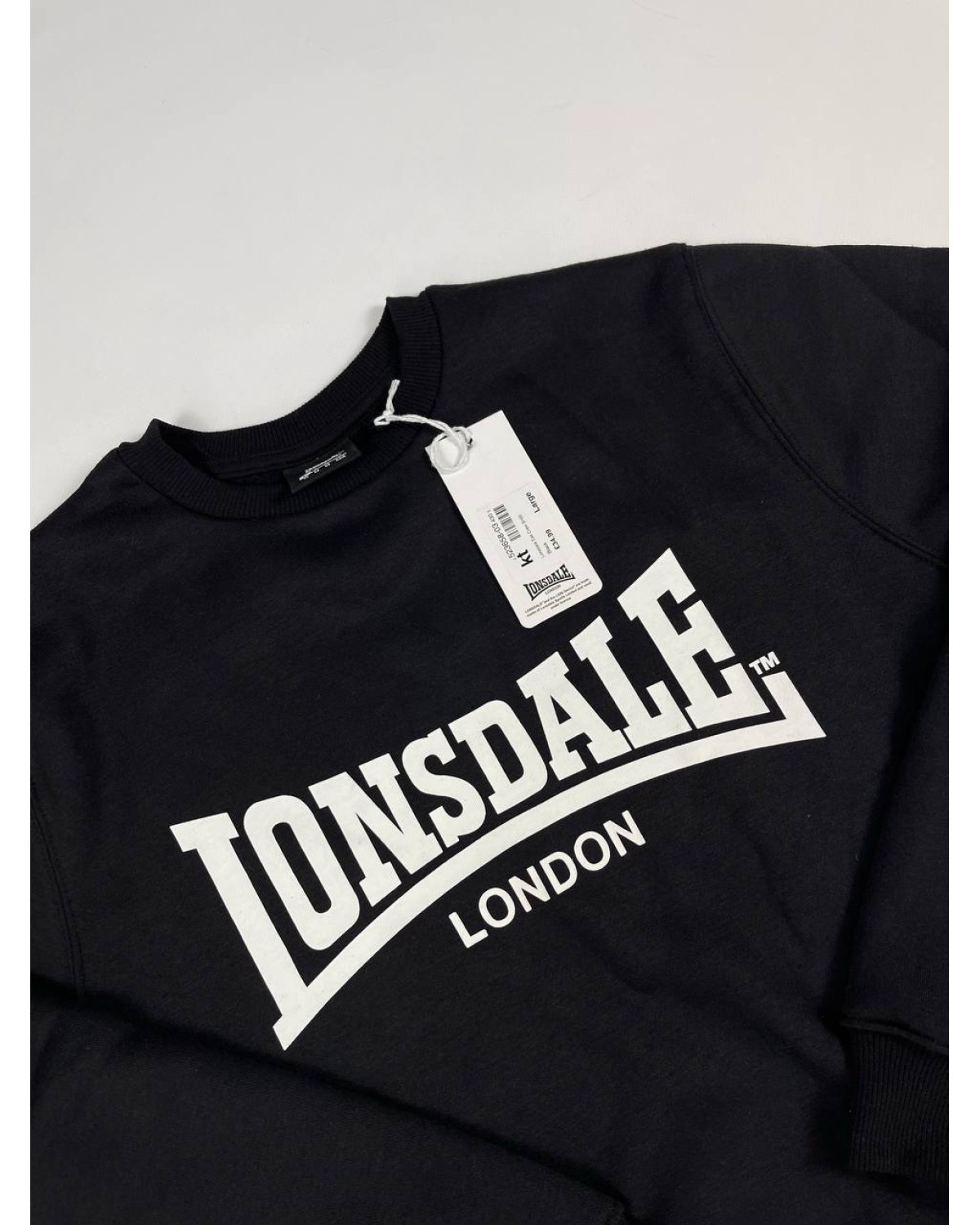 Світшот  Lonsdale чорний