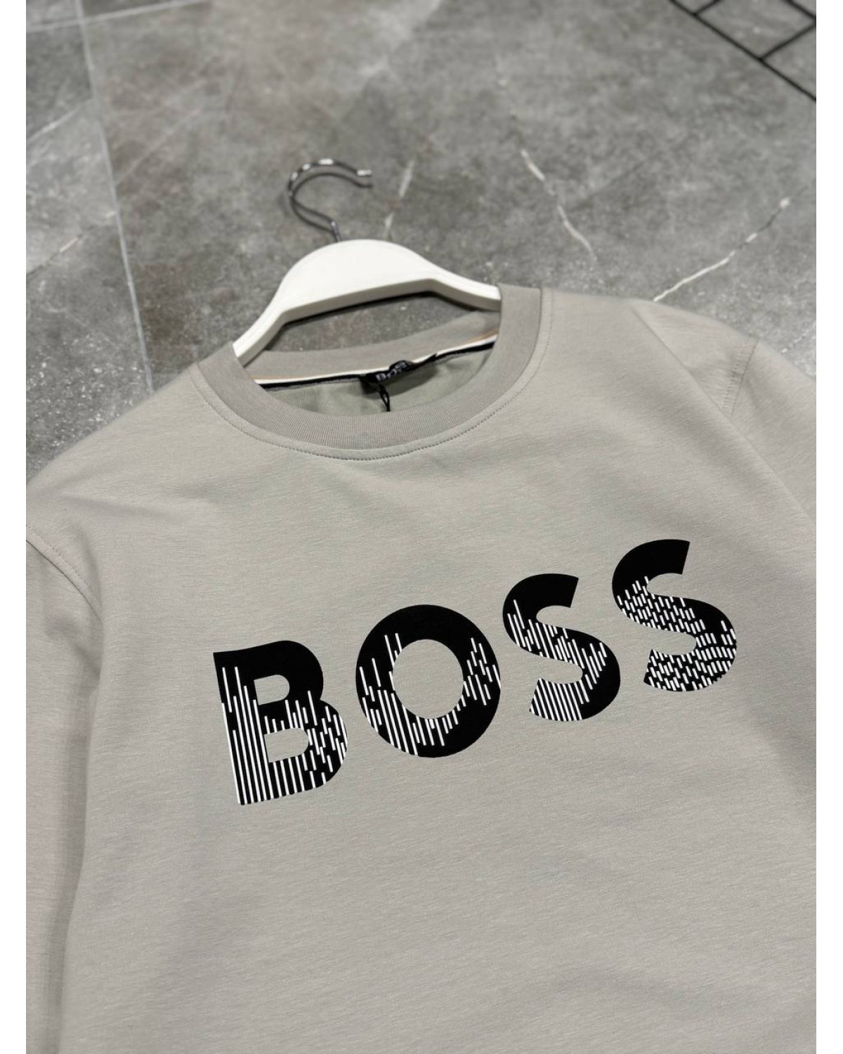 Світшот Hugo Boss сірий