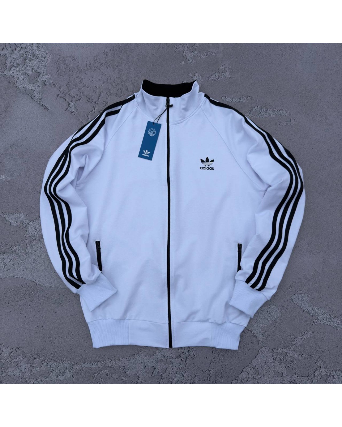 Олімпійка Adidas біла