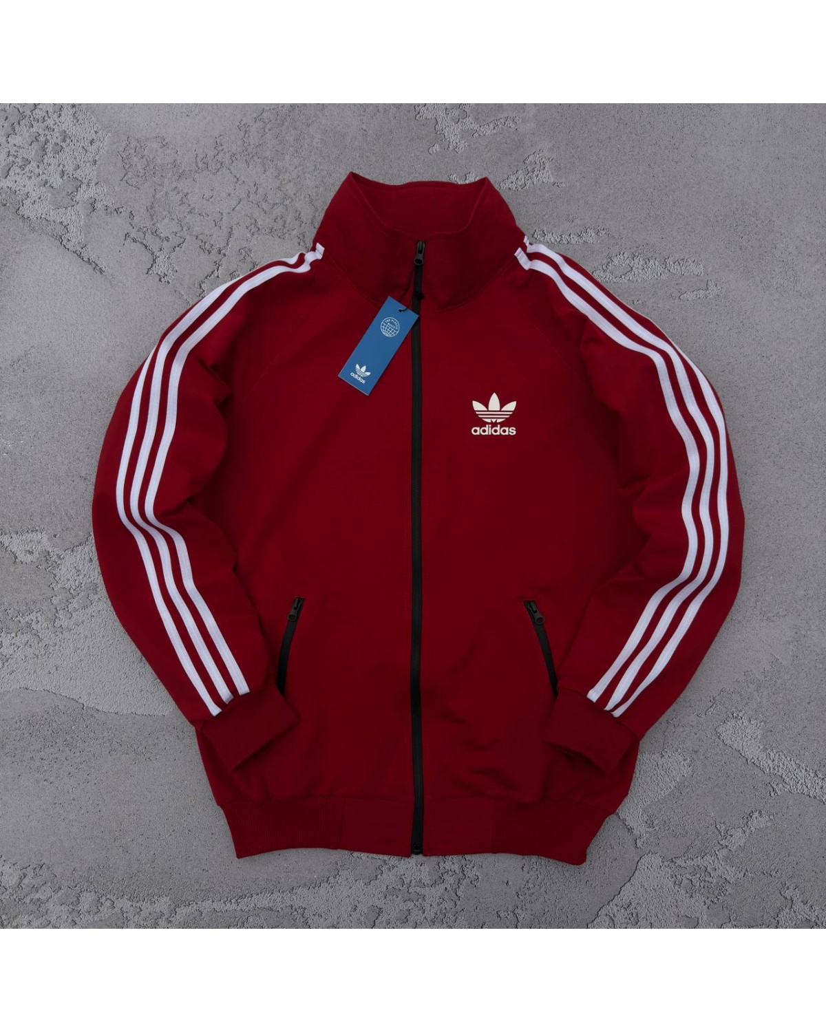 Олімпійка Adidas червона