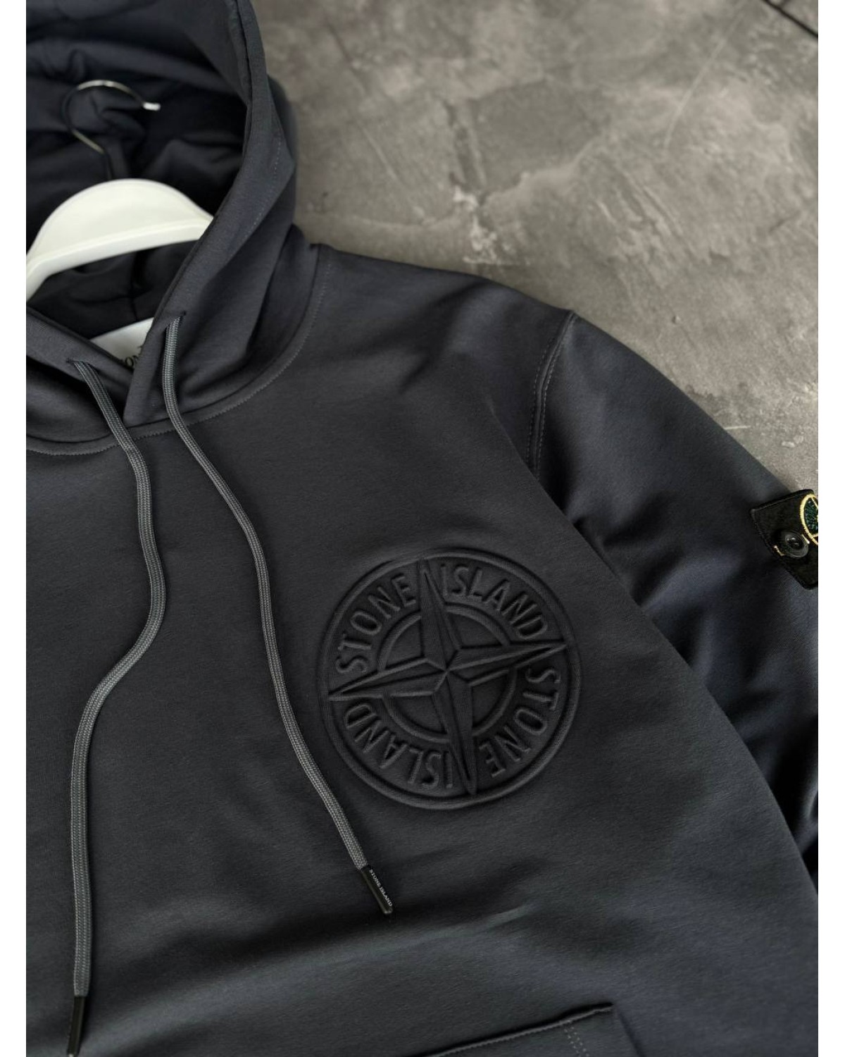 Худі Stone Island графітовий