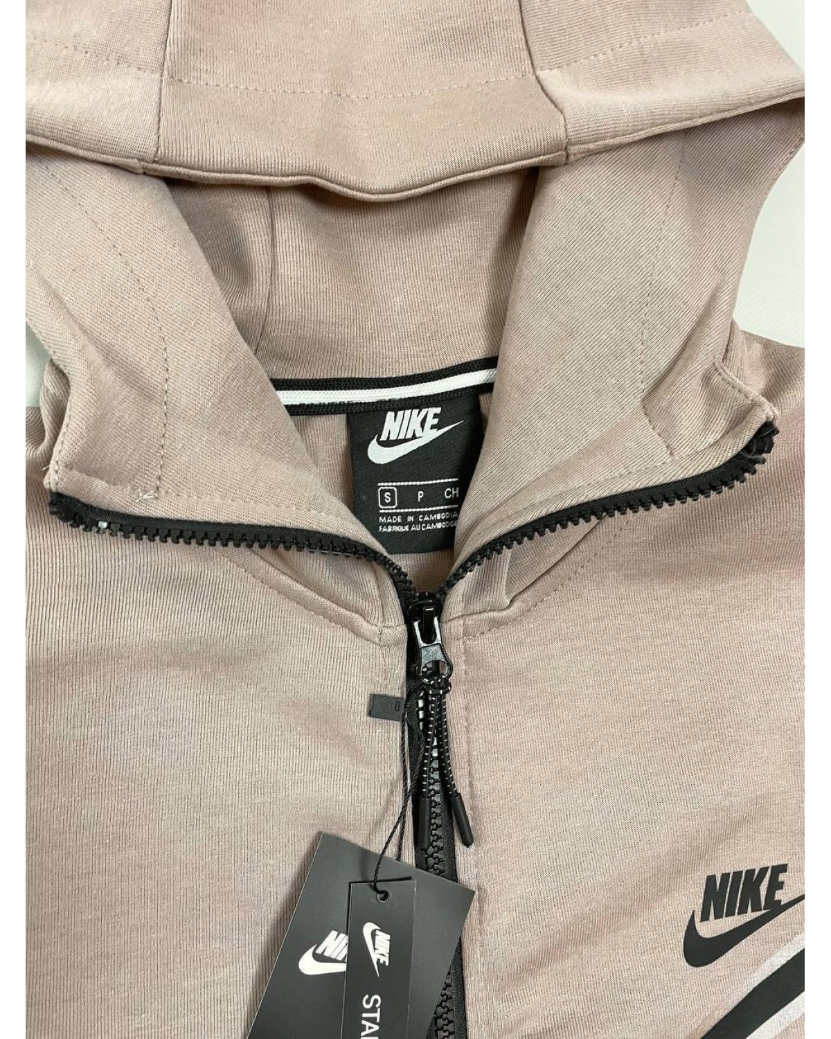 Зіп - худі Nike Tech Fleece коричневий