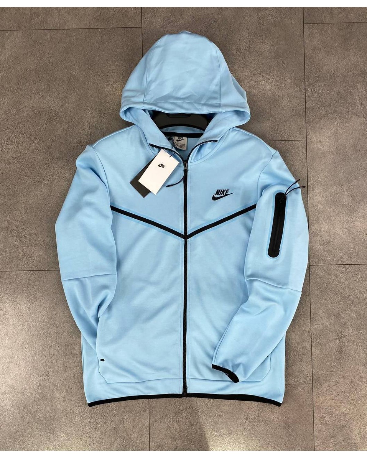 Зіп - худі Nike Tech Fleece бірюзовий