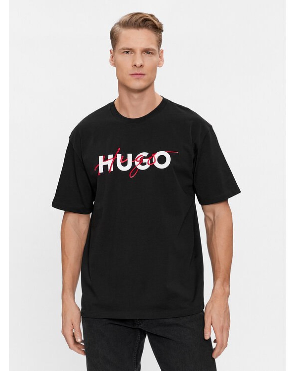 Футболка Hugo Boss чорна