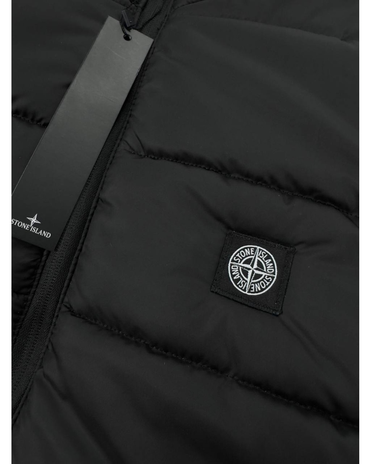 Водовідштовхувальна жилетка Stone Island чорна