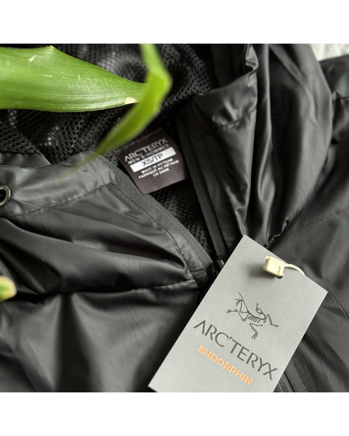 Вітрівка Arcteryx Gore-Tex чорна