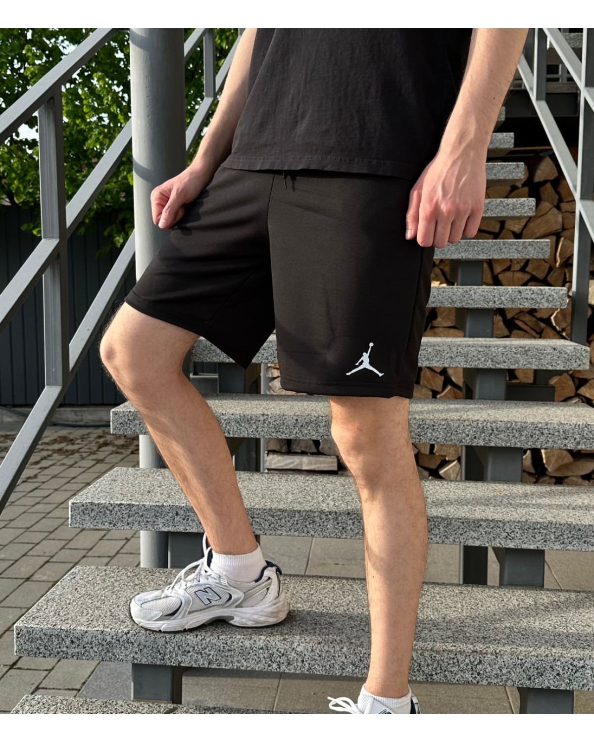 Шорти Nike Air Jordan Mini Logo чорні