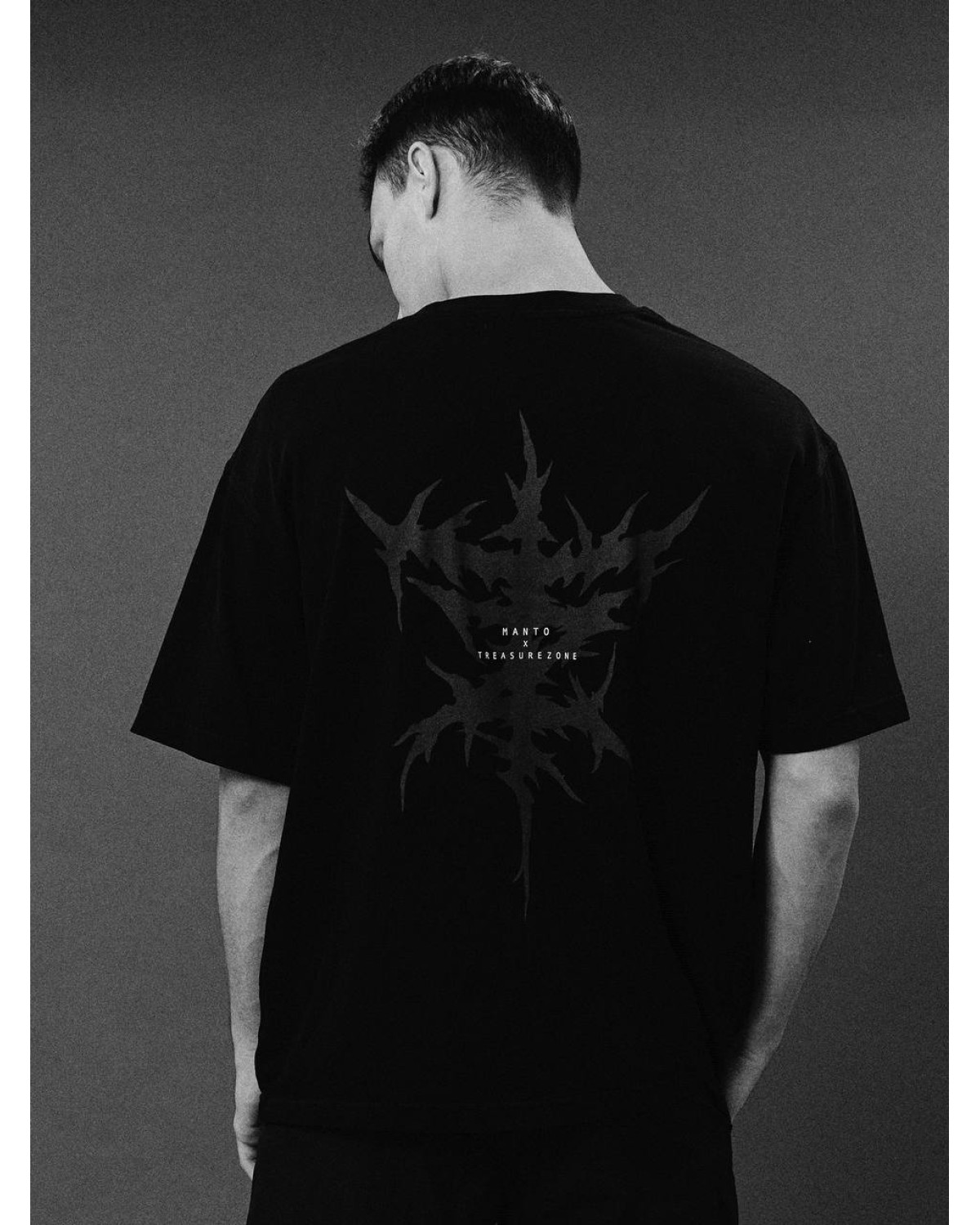Футболка Manto T-Shirt Treasure Zone чорна