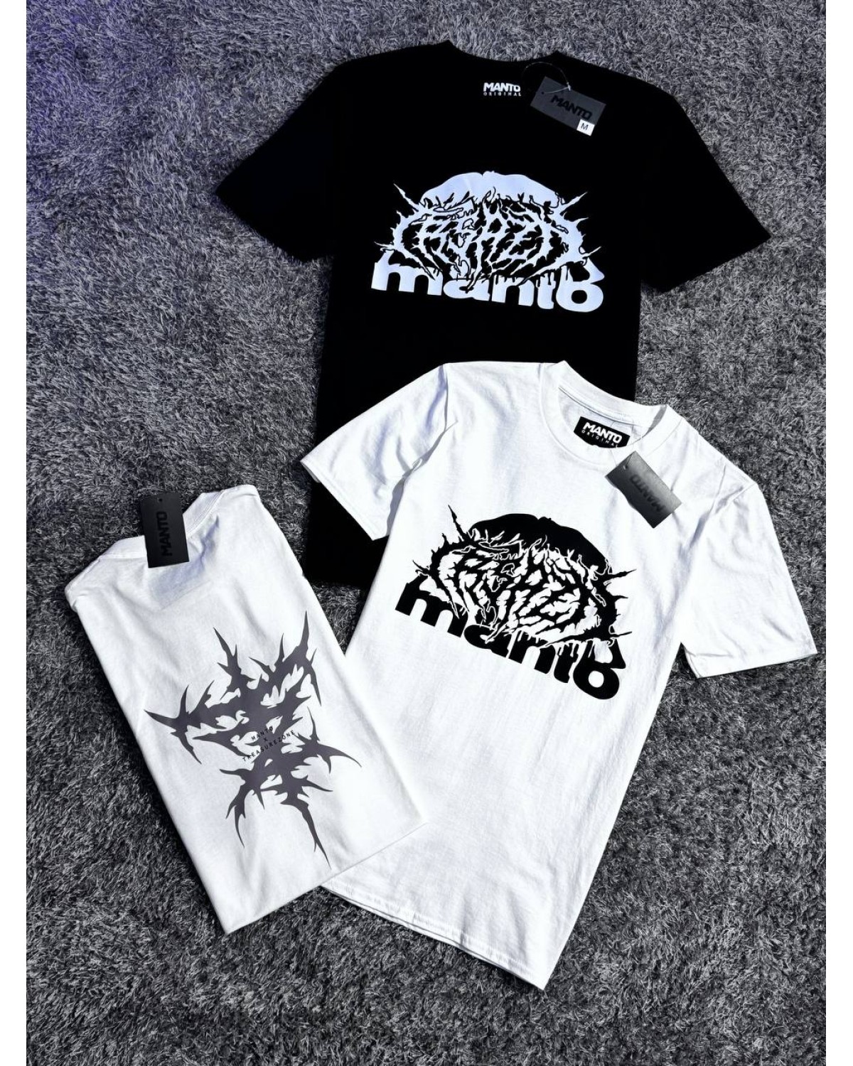 Футболка Manto T-Shirt Treasure Zone біла