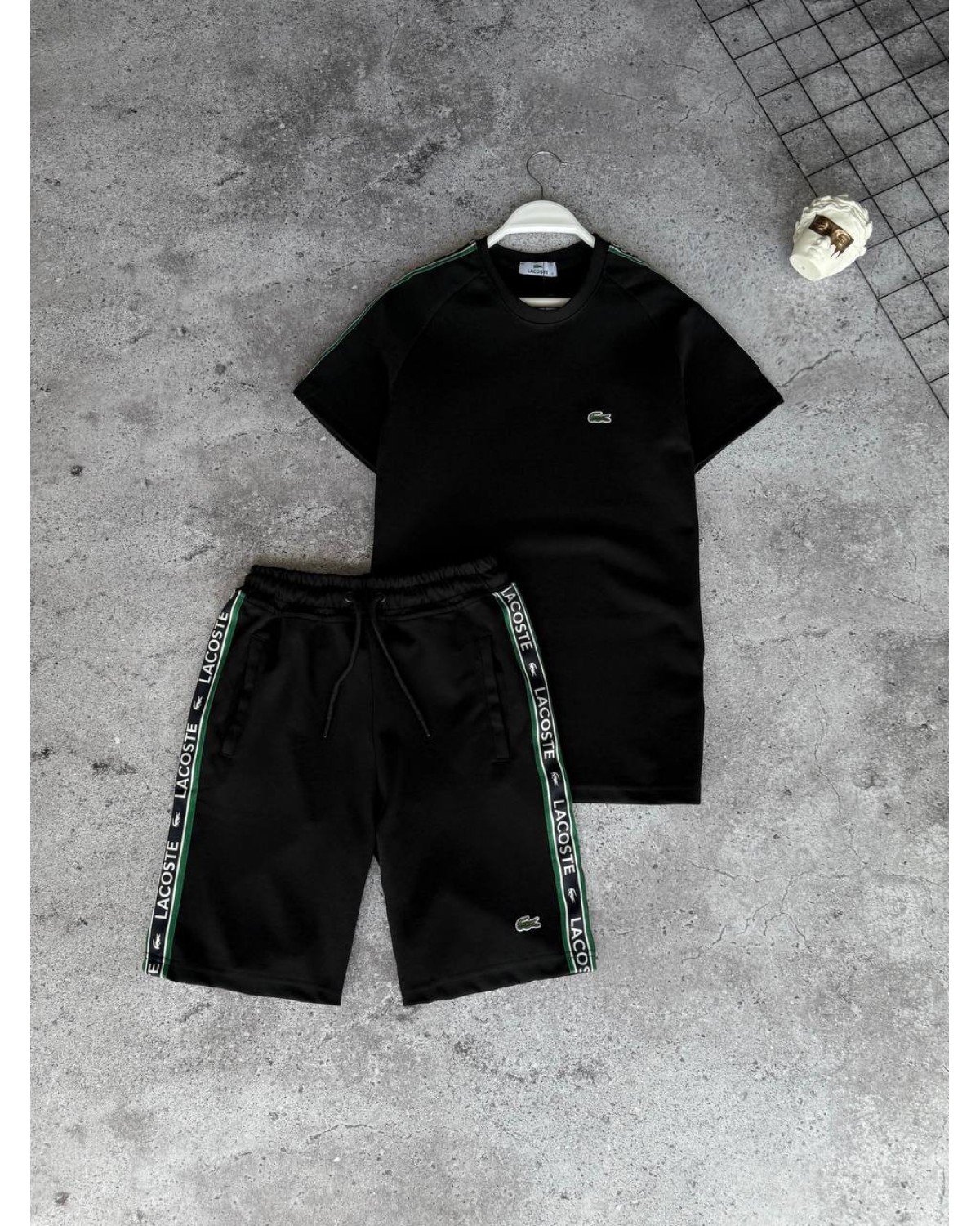 Комплект Lacoste чорний