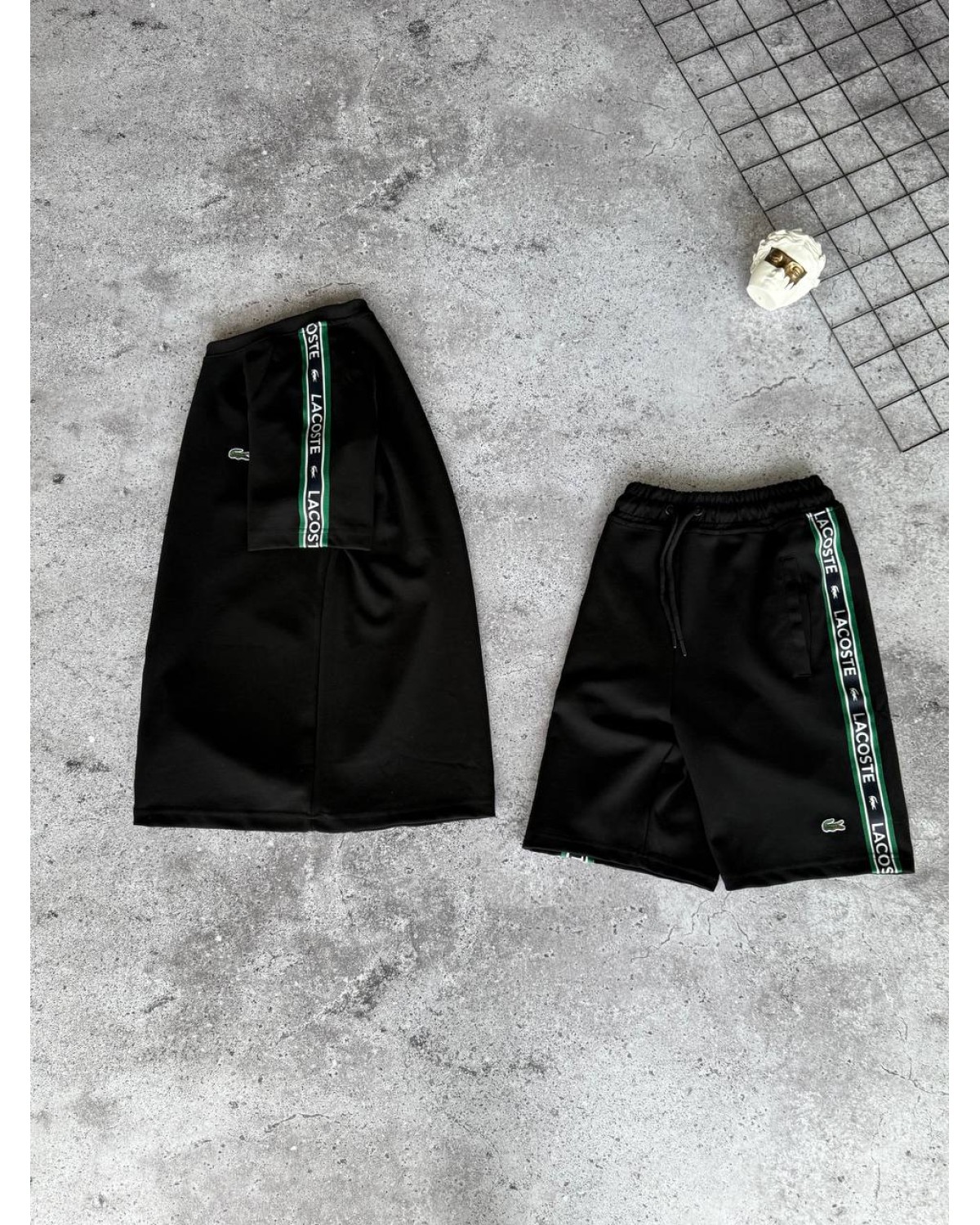 Комплект Lacoste чорний
