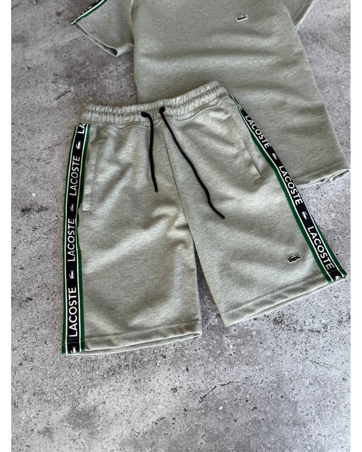 Комплект Lacoste сірий