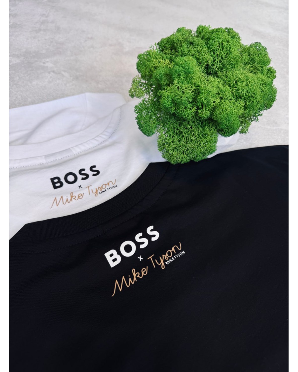 Футболка Boss x Mike Tyson біла