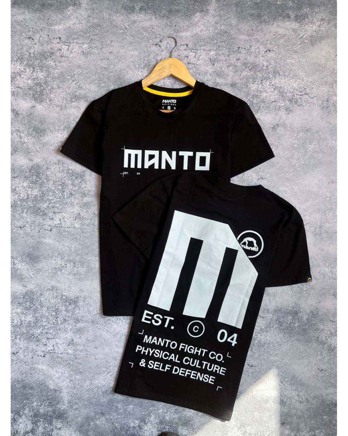Футболка Manto чорна