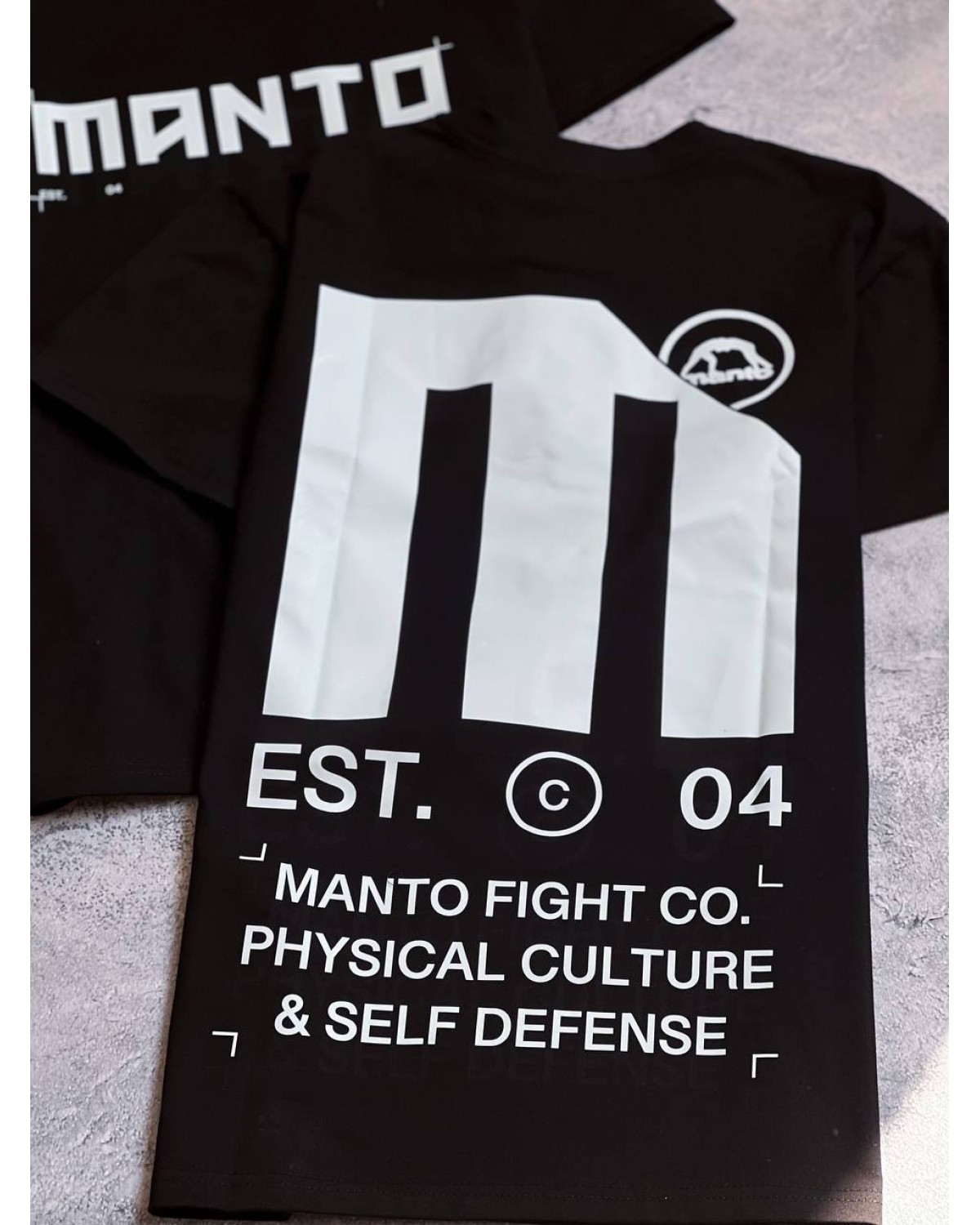 Футболка Manto чорна