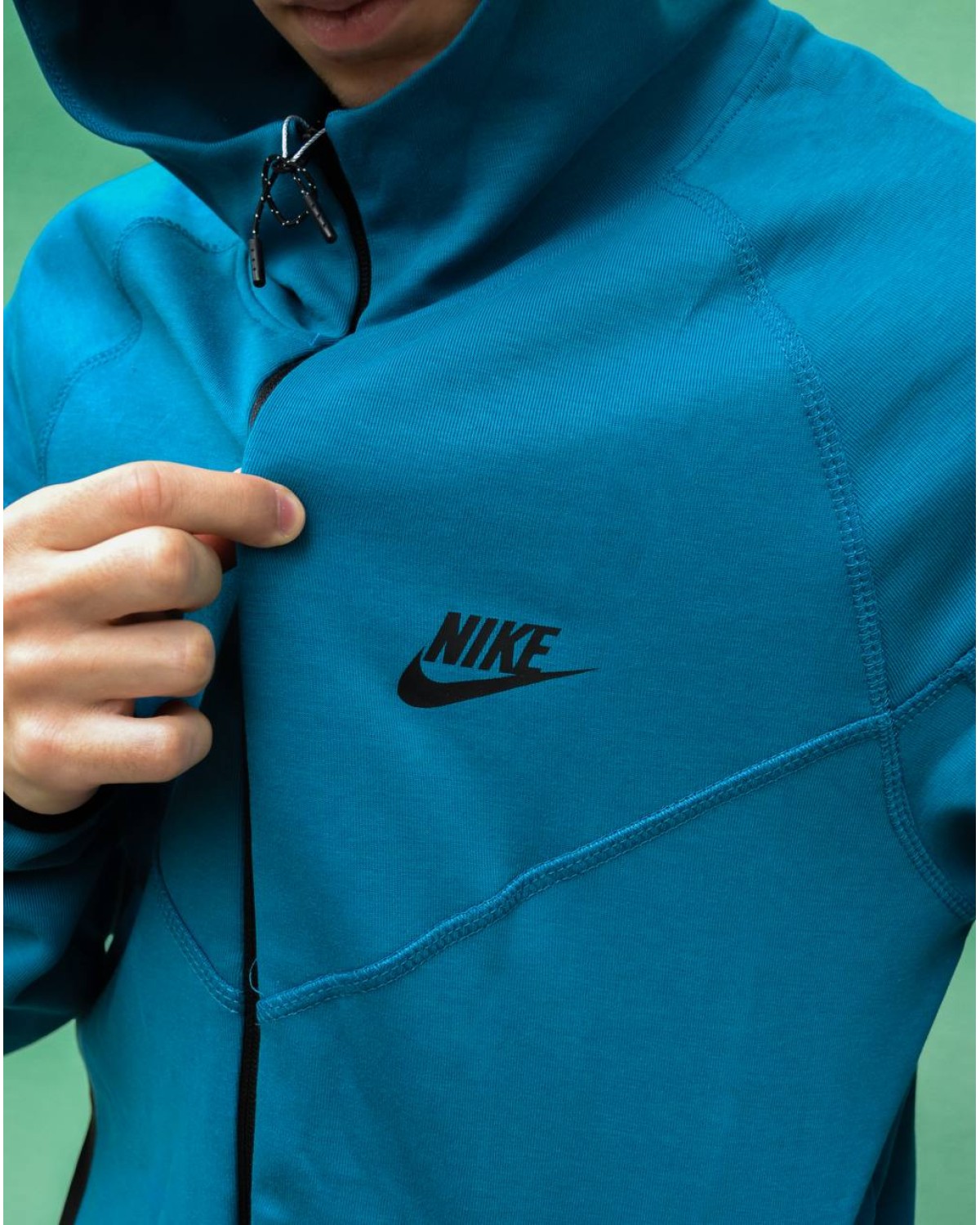 Зіп - худі Nike Tech Fleece синій