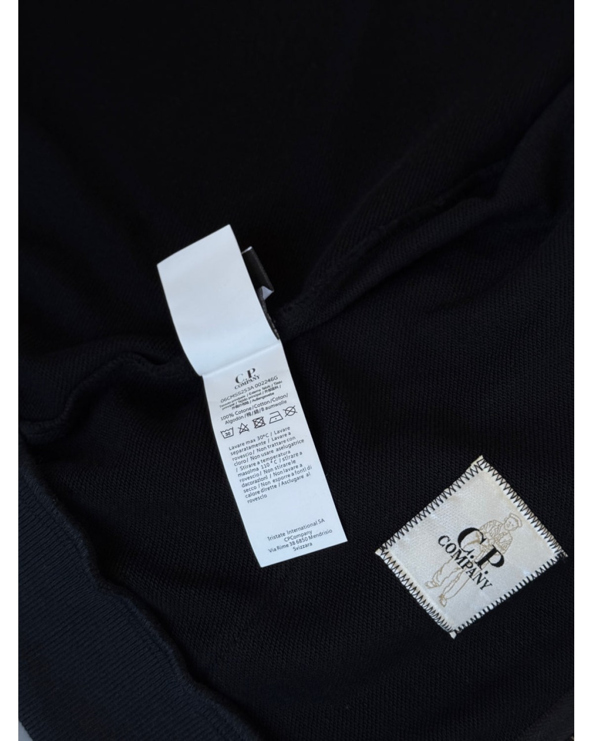 Зіп - худі C.P. Company чорне
