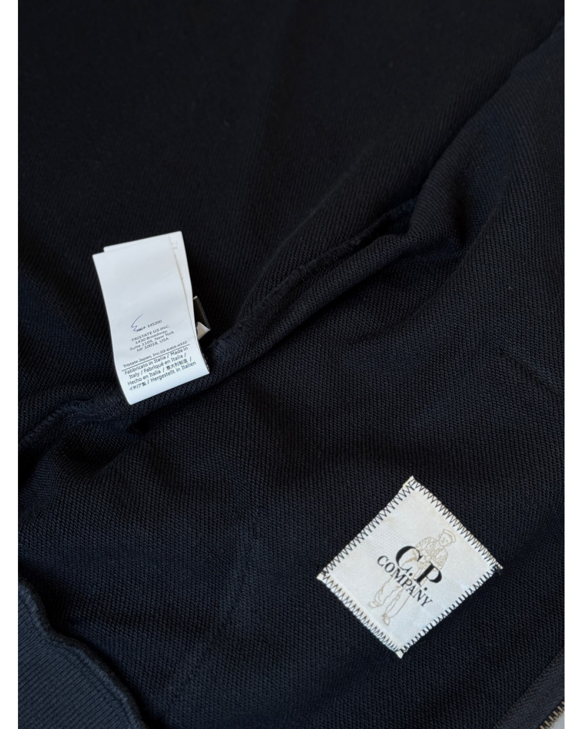 Зіп - худі C.P. Company чорне